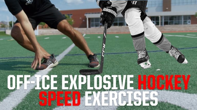 Mastering Explosive Acceleration: Essential Drills for Hockey Players